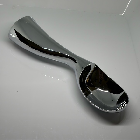 Nambe Large Ice Cream Scoop Spoon Stainless Steal Easy Serve Metallic 10” - Picture 4 of 6